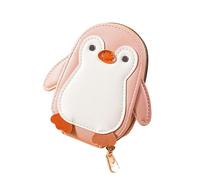 Générique Wallet Card Holder - Penguin Zipper Accordion Organizer | Large Capacity Cartoon Credit Storage Case Portable ID Card Pouch for Travel, Work, School, Office, Everyday Use