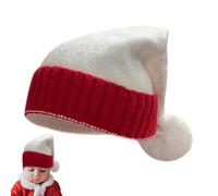 Générique Warm Winter Santa Hat Kids - Kids Christmas Warms Hat | Winter Christmas Decorative Hats | Kiids Christmass Hats Boys,Santa Claus Spirit Symbol Warm Haat For Children Festival Photo Props