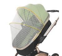 Générique Washable Bassinet Net Cover, Protective Mesh Netting, Portable Crib Covers, Breathable Baby Pram Net, Full Cover Stroller Tent for Cradles 55.12x21.65 inch