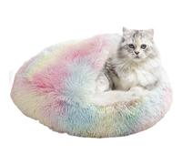 Générique Washable Cat Bed - Comfortable Cat House | Portable Puppy Bed for Sleeping, Pets Cave with Soft Padding, Plush Pet House, Feline Refuge for Living Room and Balcony Lounging