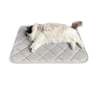 Générique Washable Cat Pad, Breathable Puppy Mattress, 13.78in Cooling with Fiber Technology, Lightweight Pet Cushion, Indoor Bedding with Portable Design, Heat Relief for Floor and Travel