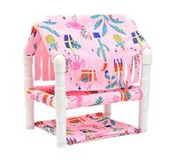 Générique Washable Hamster Habitat, Adorable Multi-Level Design Provides Ample Space for Exploration and Rest, Removable and Easy-to-Clean Components a Hygienic Environment for Your Small Pets