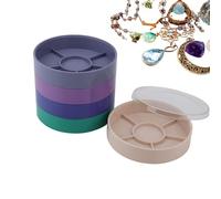 Générique Watch Parts Box, Portable Screw Storage Container, 3.54x3.54x74 Inches, Watch Tools Organizer Components, Hardware Part Repair Kit for Watchmakers Hardware Component (Multicolor)