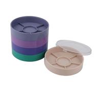 Générique Watch Parts Holder - Cylindrical Watch Parts Container | Large Capacity Multi-Layer Watcħ Paŕts Storage Box With Compartments For Repair And Maintenance Workplace, And More.