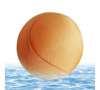 Générique Water Ball Toy, Orange Bouncy Soft Balls, Beach Water Game with Sturdy Material, Fun Outdoor Ball for Kids Family, Waters Toys, Bouncy Balls for Summer Swimming Sand Use