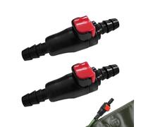 Générique Water Bladder Hose Connector - PP 2 Pieces Quick Connect | Leak Free, Hydration System, Camping Gear Hydration Adapter for Hiking Cycling Camping Backpacking Travel Outdoor Activities