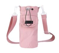 Générique Water Bottle Bag, Adjustable Shoulder Strap Holder, 3,94x3,94x9,06 Pouces Insulated Water Bottle Carrier, Travel and Camping Cup Cover, Perfect for Hiking, Fishing, Outdoor Adventures
