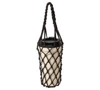 Générique Water Bottle Bag, Handmade Crochet Mesh Cup Holder with Boho Design, Knitted Water Bottle Carrying Sling with Adjustable Strap, Reusable Drink Carrier for Beach, Park, Hiking, Camping