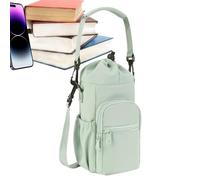 Générique Water Bottle Bag, Insulated Cup Holder, Waterproof Organizer Pouch, Large Capacity with Adjustable Strap, Side Pockets for Gym, Hiking, Backpacking, Fishing, Outdoor Adventures