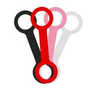 Générique Water Bottle Bands - Universal Silicone Carry Handle Strap Grip