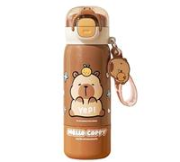 Générique Water Bottle For School, 6.6x22cm Portable Straw Lid Rust Proof Mug | Easy-to-Carry Adorable Travel Mug | For School Travel Indoor Outdoor Home Family Adults Kids Students