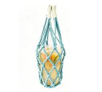 Générique Water Bottle Holder Bag - Mesh Handwoven with Handle Reusable - Drink Carrier Bag - Shopping, Work, Travel, Daily Commuting, Outdoor Camping, Vacation