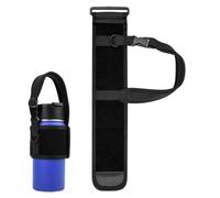 Générique Water Bottle Holder, Insulated Cup Sling, Portable Drink Handle, Travel Bottle Accessory, Convenient Beverage Carrier for Hiking, Cycling, Jogging, Camping, 14.29x3.74 inches