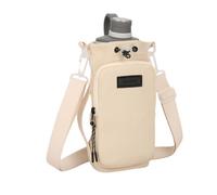 Générique Water Bottle Holder, Shoulder Strap Bag, Cup Sleeve Carrier, Multi Function Phone Pocket, 9.06x3.94inc, Portable Compact Ideal for Walking, Camping, and Climbing
