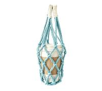 Générique Water Bottle Pouch, Mesh Handwoven Carrier, Reusable Bottle Bag Holder, Adjustable Strap Lightweight Sturdy Design for Shopping Work Travel Commuting Outdoor Camping Vacation Use