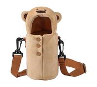 Générique Water Bottle Sleeve, Carrier Bag with Adjustable Shoulder Strap, Insulated Sling Holder, Protective Pouch Case, Lightweight Design, for Travel, Outdoor, Hiking Use, 25cm/9.84 inches