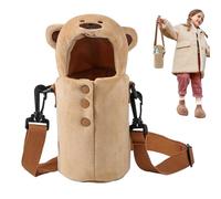 Générique Water Bottle Sleeve, Insulated Carrier Bag with Adjustable Shoulder Strap, 9.84inch Protective Sling Holder Case, Portable Pouch Cover for Hydration on Go
