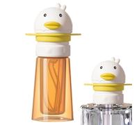 Générique Water Bottle Toppers - Duck Straw Sippy Cup Lid | Spill Proof Spout For Kids Hydration | Silicone, BPA Free, Leakproof, Outdoor Hiking, Picnics, Camping Trips, School, Travel