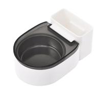 Générique Water Bowls for Cats - Toilet Shaped Dish | Funny Raised Automatic Flow Water Bowl for Cats and Small Dogs, Cute Pet Drinking Dish Feeding at Home, Bathroom, Living Room, Kitchen Or Corner
