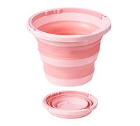 Générique Water Bucket - 6l Portable Container Handle, Space-Saving Foldable Pot for Outdoor and Household Use, Waterproof Design for Camping, Hiking, Fishing, Gardening, and Travel