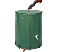 Générique Water Collection Barrel - 26 Gallon Portable Rain Barrel Folding, Water Storage Tank, Rainwater Collection System with Filter, Spigot, Overflow Kit, Rainwater for Garden, Yard, Patio, Outd