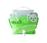 Générique Water Container For Camping - 8L With Spout Handle Reusable Bottles | Portable Water Pouch Camping Supplies | For Hiking Backpacking Fishing Picnic Beach Travel Vacation