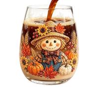 Générique Water Drinking Glasses - Cute Anti-Tip Fall Decor | Harvest Cup
