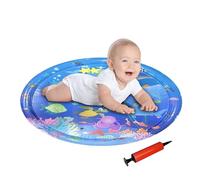 Générique Water Play Mat,Animals Chill Pad | Interactive Foldable Washable Cooling Mat | Washable Cooling Sensory Mat for Outdoor Indoor Water Play Puppy Cat Pet Water Mat for Babies