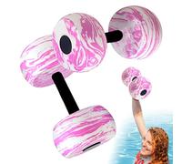 Générique Water Pool Dumbbell - Aquatic Aerobic Weight, Foam Barbell | High Density Buoyancy Exercise Equipment Lightweight Strength Training Tool Joint Friendly Resistance Gear for Swimming Fitness