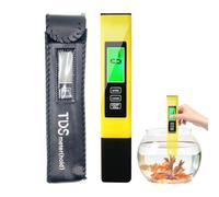 Générique Water Quality Tester - Water Tester | Waters Quality Test Pen | Digital Meter, Backlit LCD Waters Testing Device | High Accuracy Ppm Reader for Pools Aquariums Labs Purifier Testing