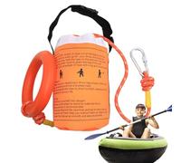 Générique Water Rescue Throw Bag, Reflective Floating Safety Gear, Sturdy Rope Included, High Visibility Design, Compact Size, Excellent for Rafting, Boating, Fishing Situations