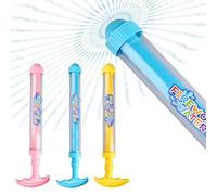 Générique Water Squirter - 15.75 in Water Squirter for Kids | Waters Sprayer Swimming Pool Toys |3 Retractable High Pressure Family Games, Backyard Outdoor Toys for Adults Boys Girls Beach Garden