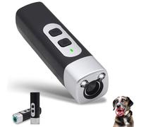 Générique Wateresty Anti Bark| 33ft Range & Instant Noise Correction | 3-Mode Frequency Control | LED Flashlight | for All Dogs (Black)
