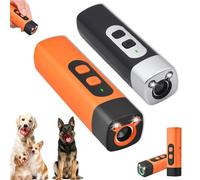 Générique Wateresty Anti Bark, Ultrasonic Dog Deterrent, Humane & Effective Dog Repeller,Barking Deterrent with LED Flashlight, 3 Speed Frequency Conversion (2PCS-Mix)