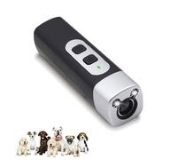 Générique Wateresty Dog Bark Deterrent Device, Wateresty Anti Bark, Double Lights Flashing, Three Speed Frequency Conversion, Safe Portable for Large and Small Dog (Black)