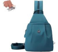 Générique Waterproof 2-Way Commuter Bag, Anti-Theft Convertible Travel Tote Bag for Fitness, Commuting, Travel for Women (blue)
