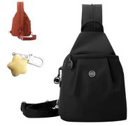 Générique Waterproof 2-Way Commuter Bag, Anti-Theft Travel Tote/Two Shoulder/Crossbody Bag, Oxford Large Capacity (11.9 * 8.3in) (B)