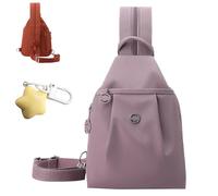 Générique Waterproof 2-Way Commuter Bag, Anti-Theft Travel Tote/Two Shoulder/Crossbody Bag, Oxford Large Capacity (11.9 * 8.3in) (D)