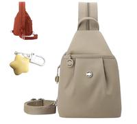 Générique Waterproof 2-Way Commuter Bag, Anti-Theft Travel Tote/Two Shoulder/Crossbody Bag, Oxford Large Capacity (11.9 * 8.3in) (C)