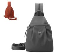 Générique Waterproof 2-Way Commuter Bag, Oxford Large Capacity Two Shoulder, Comfortable Carrying,for Outdoors (Grey)