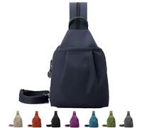 Générique Waterproof 2-Way Commuter Bag, Tote Backpack Convertible Bag, Stylish, Efficient Storage Design, Comfortable Carrying, for Hiking (Dark Blue)