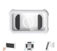 Générique Waterproof 480° Shower Phone Holder, Rotatable, Adjustable Wall & Bathtub Mount with Anti-Fog, Touch Screen Case, Retractable Stand for Bathroom, Kitchen & Shower Use (White)