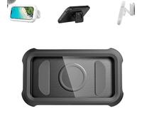 Générique Waterproof 480° Shower Phone Holder - Wall & Bathtub Mount, Adjustable Shower Case, 2-in-1 Waterproof Rotatable Case, Anti Fog Touch Screen, for Showers Bath Use (Black*1)