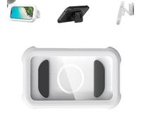 Générique Waterproof 480° Shower Phone Holder - Wall & Bathtub Mount, Adjustable Shower Case, 2-in-1 Waterproof Rotatable Case, Anti Fog Touch Screen, for Showers Bath Use (White*1)