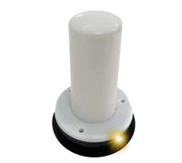 Générique Waterproof Fire Light Bulb - Solar Powered LED Lamp, Realistic Flame Effect Bulb for Outdoor Use, Flicker Lighting for Garden Yard Porch, Balcony Garage Shed Camping Patio