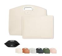 Générique Waterproof Leather 14-16in 2pcs Laptop Bag For Women, Oceantree Laptop Bag for Women Handbag (White)