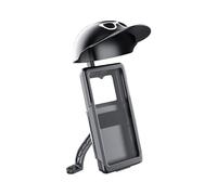 Générique Waterproof Motorcycle Phone Holder, Mobile Mount with Sun Hat, Adjustable Phone Support for Riding Motorcycles, Bicycles, Scooters, Strollers, Women, Men, Travel, Or Outdoor Adventures