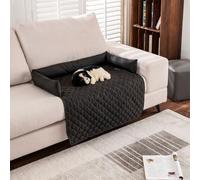 Générique Waterproof Pet Couch Cover,Calming Dog Sofa Bed with Anti-Slip Bottom,Dog Mat for Sofa Furniture Protector,Washable Breathable Cozy Seat Cushion for Dogs and Cats