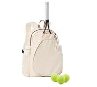 Générique Waterproof Racket Storage Bag, Ventilated Shoe Storage, Spacious Equipment Pack with Compartments, Athletic Gear Sports Backpack for Travel Outdoor Indoor Basketball Football Badminton