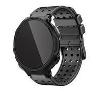Générique Waterproof Silicone Watch Band - 22mm Strap Replacement, Sweatproof Lightweight Wrist Belt, Breathable Fashionable Men Women, Durable Comfortable Daily Wear Accessory